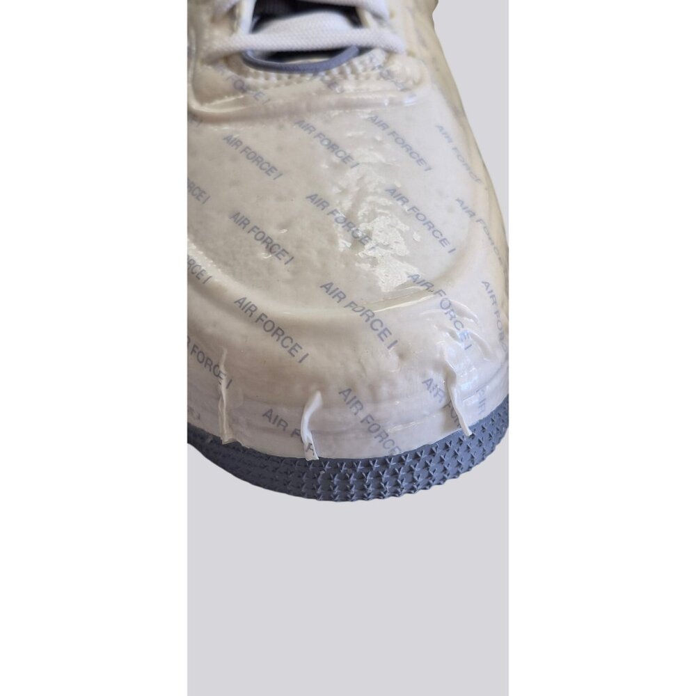 Nike Air Force 1 Experimental “Postal Ghost” USPS White Sneakers – US Size 7.5 - Picture 11 of 16